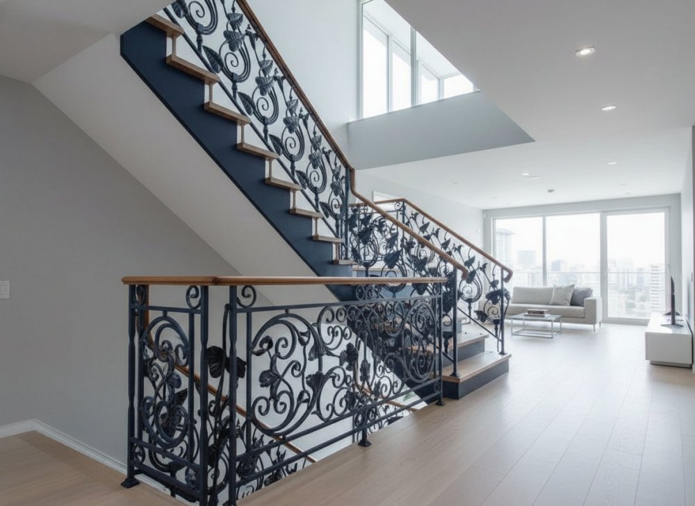 Лестничные ограждения №47