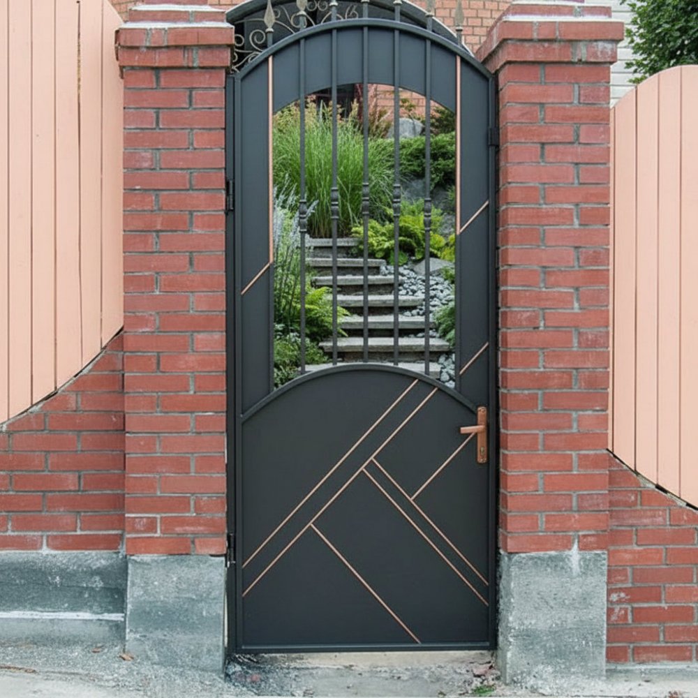 Ворота кованые №224