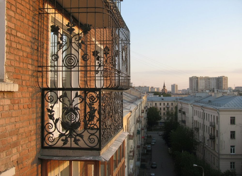 Решетки на балкон 10