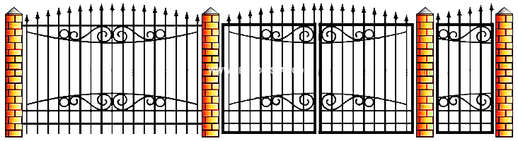 Забор сварной СЗ-84