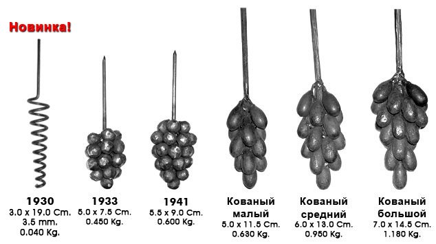 Кованый виноград и виноградный побег