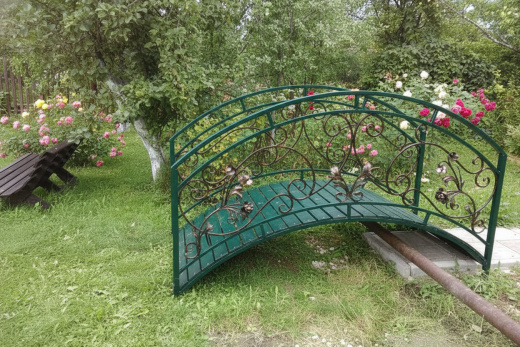 Кованый мостик №60