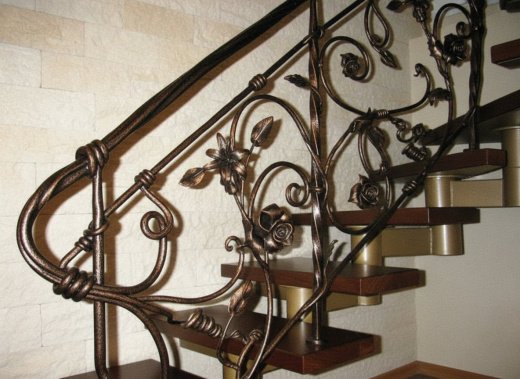Лестничные ограждения №42