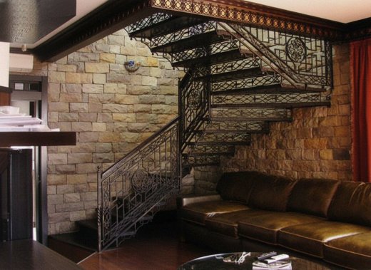 Лестничные ограждения №13
