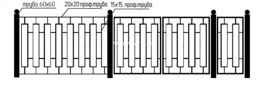 Забор сварной СЗ-19