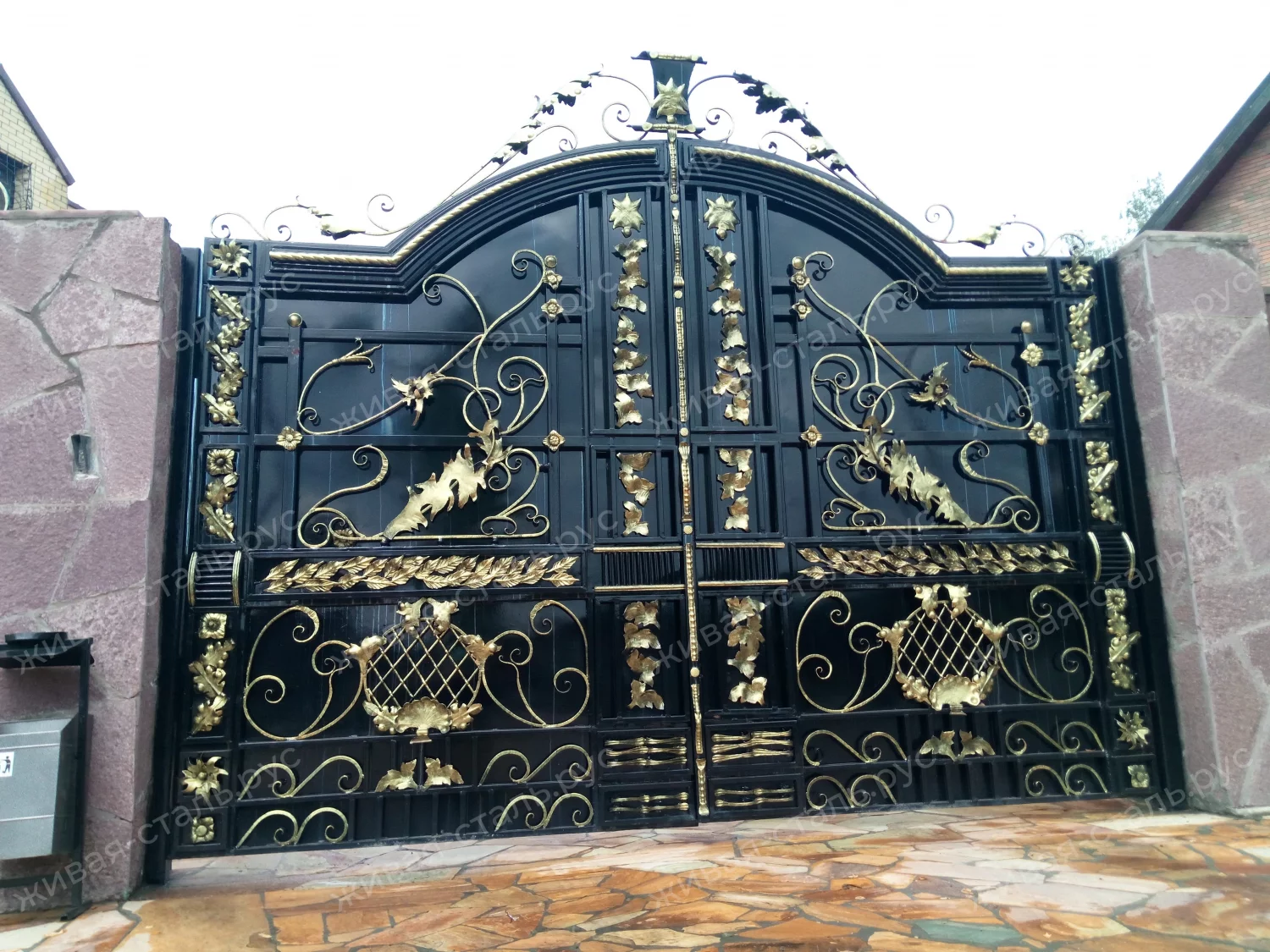 Ворота кованые 7 ключей